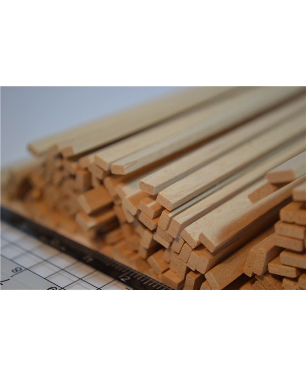 Indonesian timber Wood Strips 0.6-2mm Thick 25 Pieces
